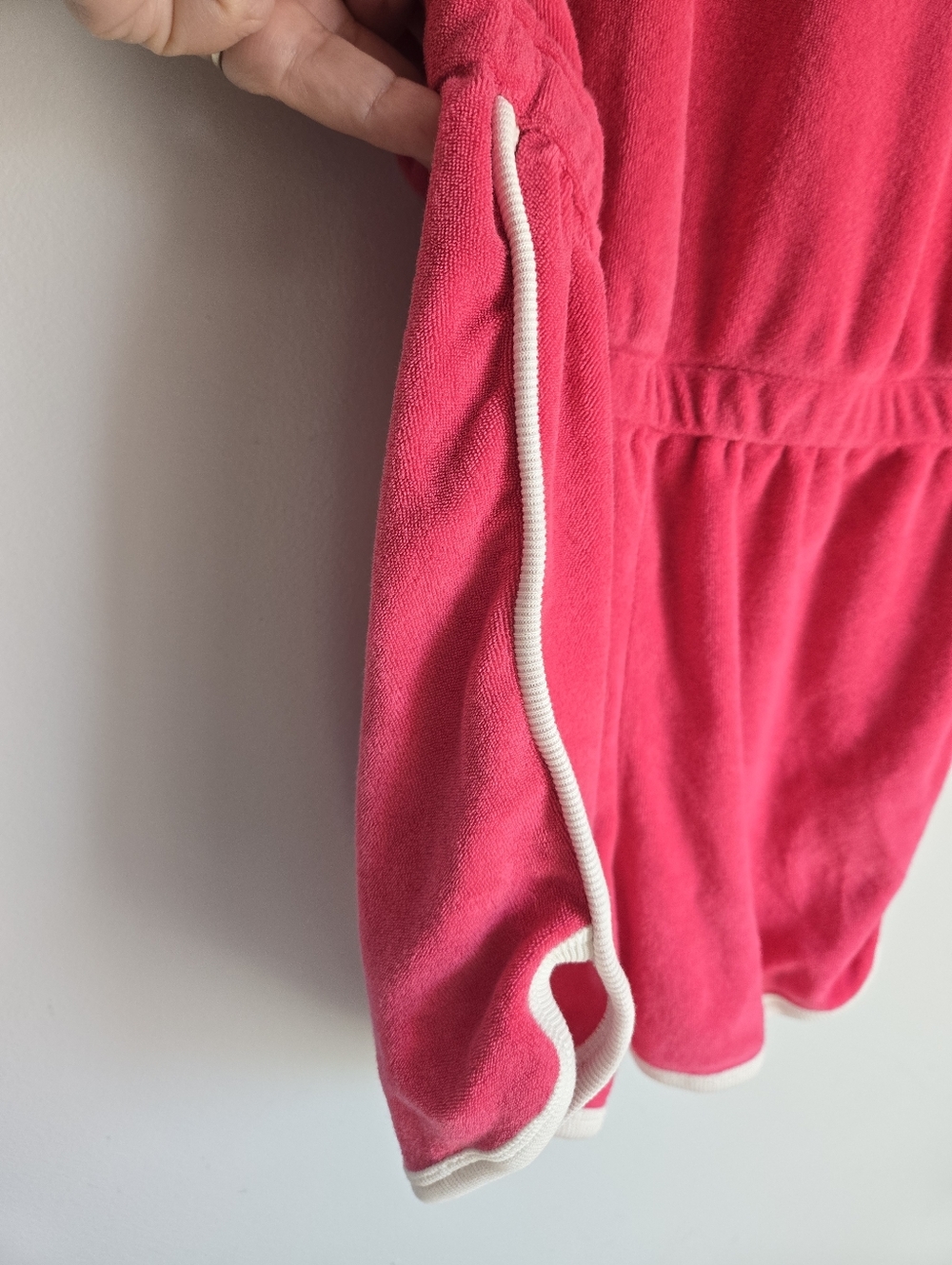 GAP Hot Pink Tank One-Piece with White Trim - Picture 4 of 9